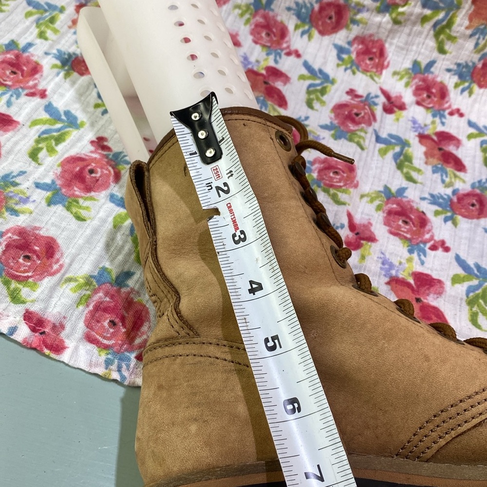 Sam & Libby Tan Combat Boots - Picture 5 of 9